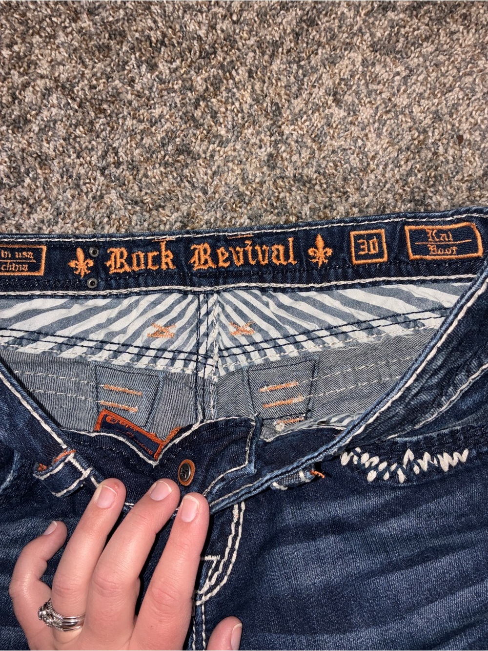 Rock Revival Women’s Kai Bootcut Jeans- size 30 - Picture 5 of 9